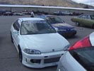 nice turbocharged b16a civic...